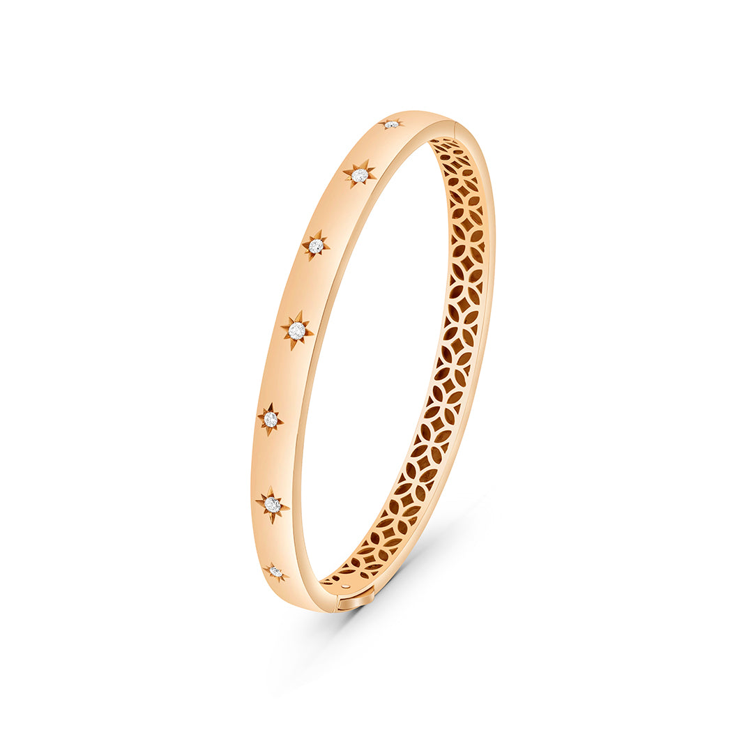 Diamond Starbursts Bangle
