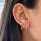 Double Tourmaline Marquise Stud