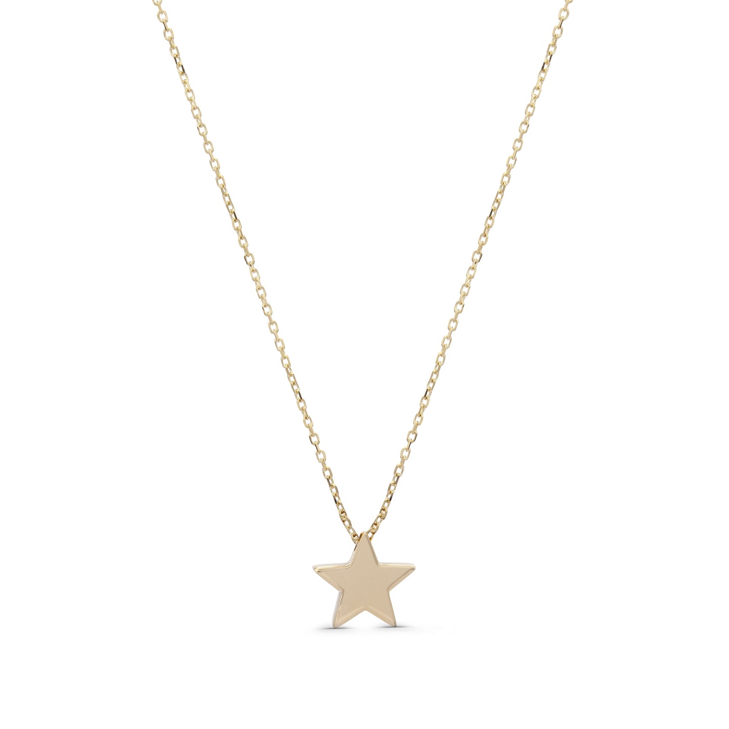 3D Star Necklace