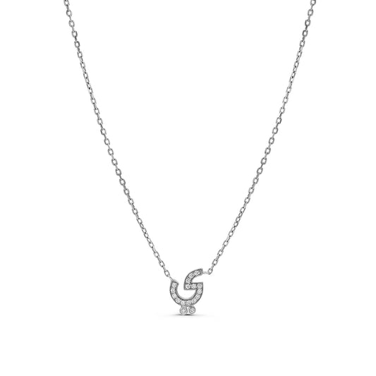 Diamond Letter Necklace