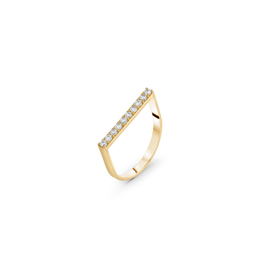 Line Square Ring
