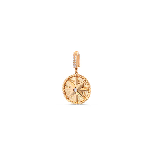 Luminous Compass Charm