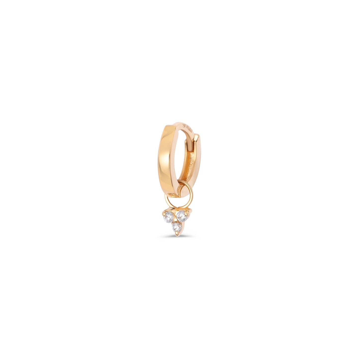 Trio Small Huggie Hoop
