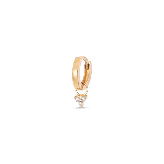 Trio Small Huggie Hoop