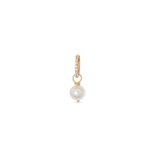 Pearla Huggie Hoops