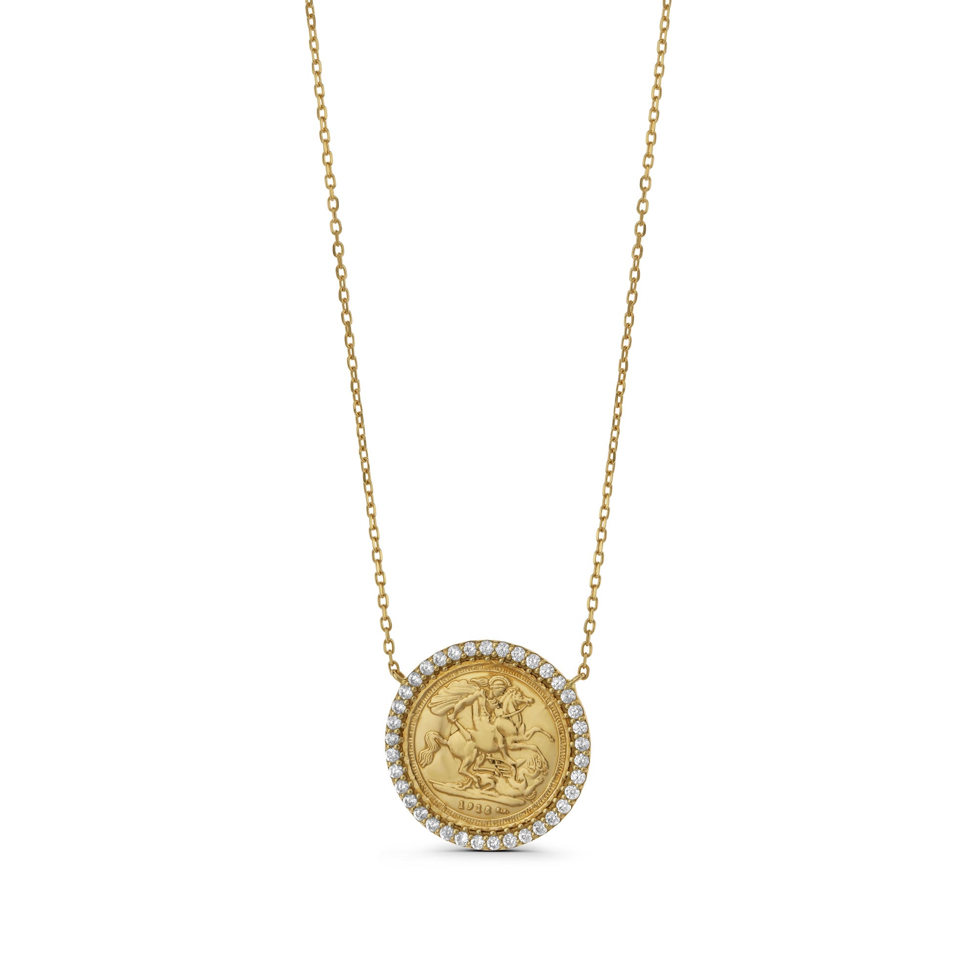 Quarter Lira Necklace