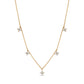 Flower Dangling Necklace