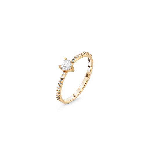 Heart Stone Ring