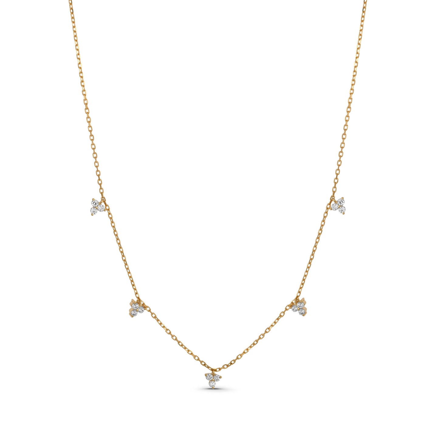 Trio Dangling Necklace