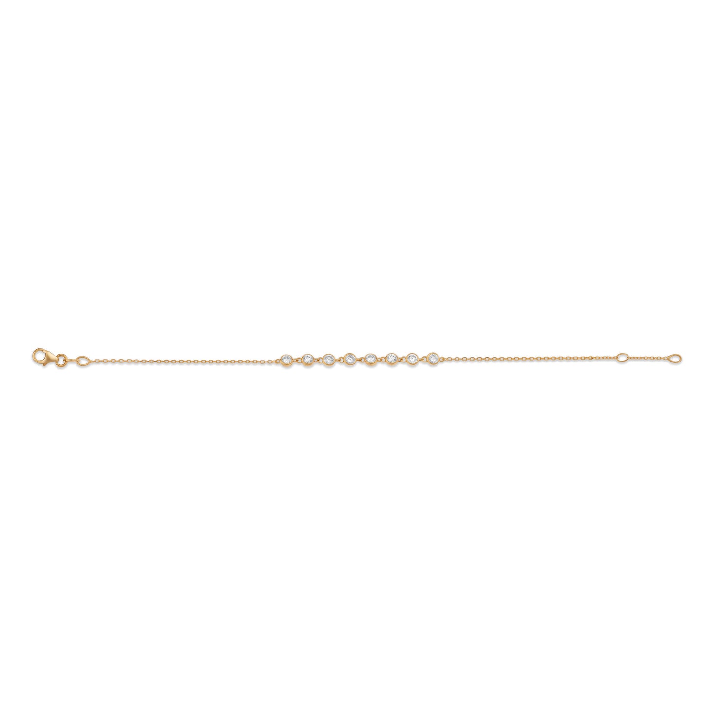 Mini Bezel Stones Bracelet