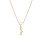 Vertical Letters Necklace