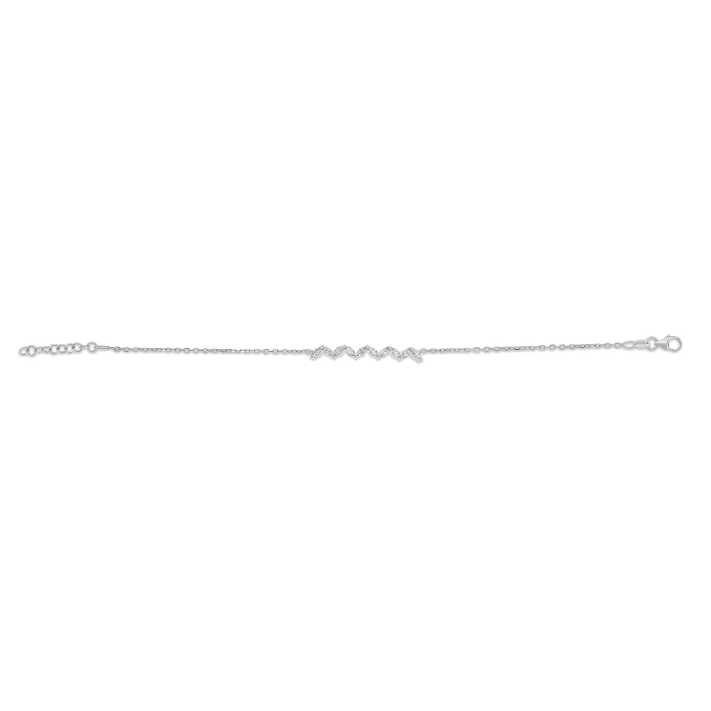 Diamond Marquise Stones Bracelet
