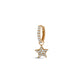 Star Huggie Hoop