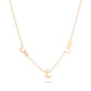 Letters and Shapes Necklace