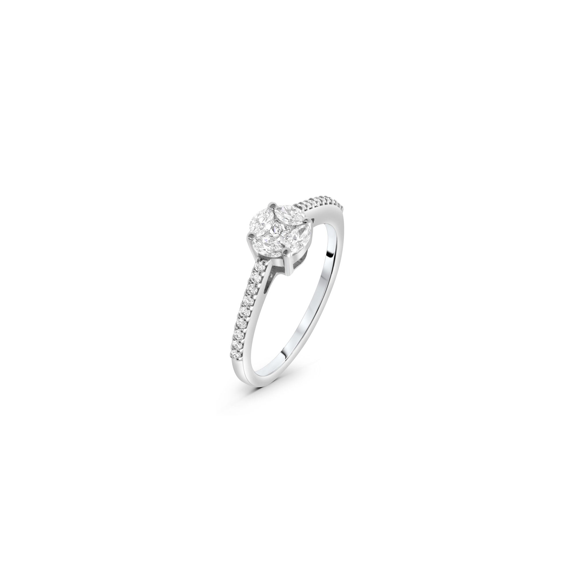 Classic Round Diamond Ring