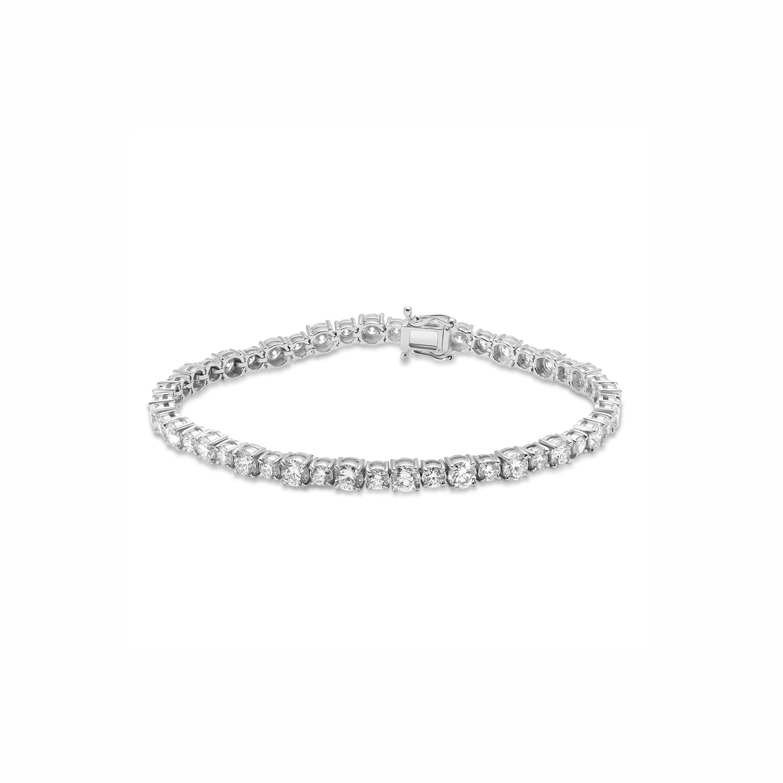 Lab Grown Diamond Harmony Round-Cut Tennis Bracelet