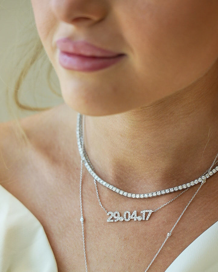 Diamond Tennis Necklace