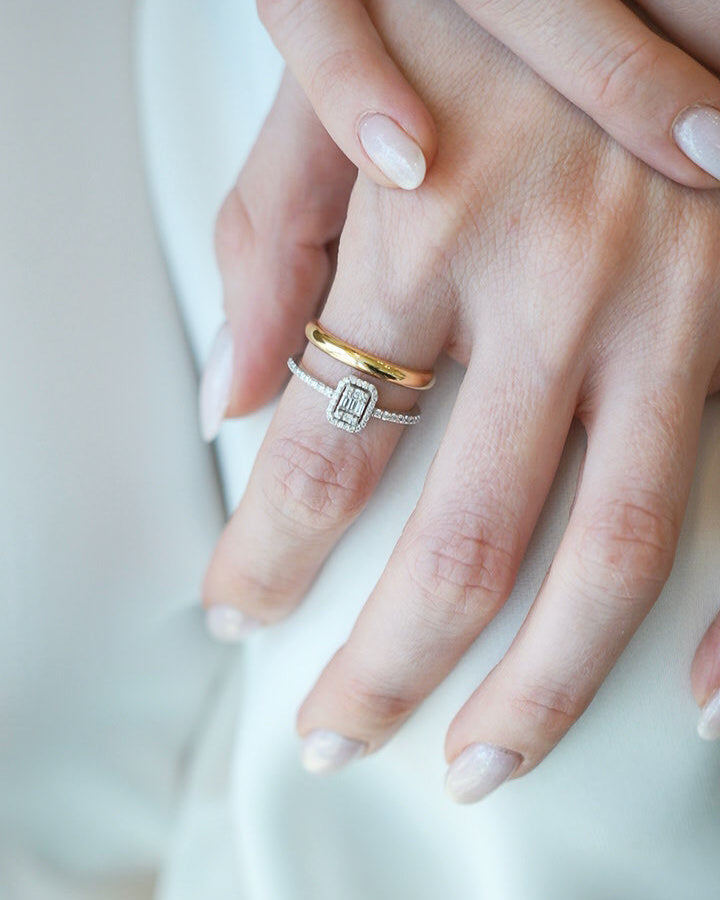 Diamond Duet Radiance Ring