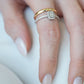 Diamond Duet Radiance Ring