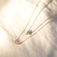 Crown Marquise Stones Necklace