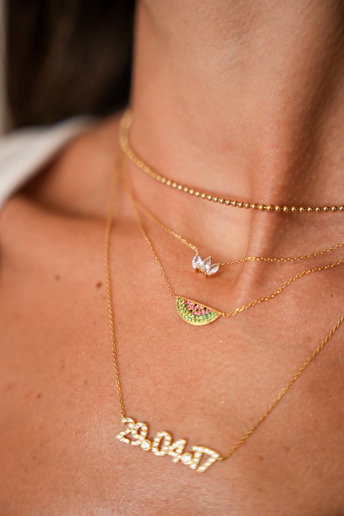 Watermelon Necklace