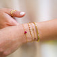 Mini Linked Stones Bracelet