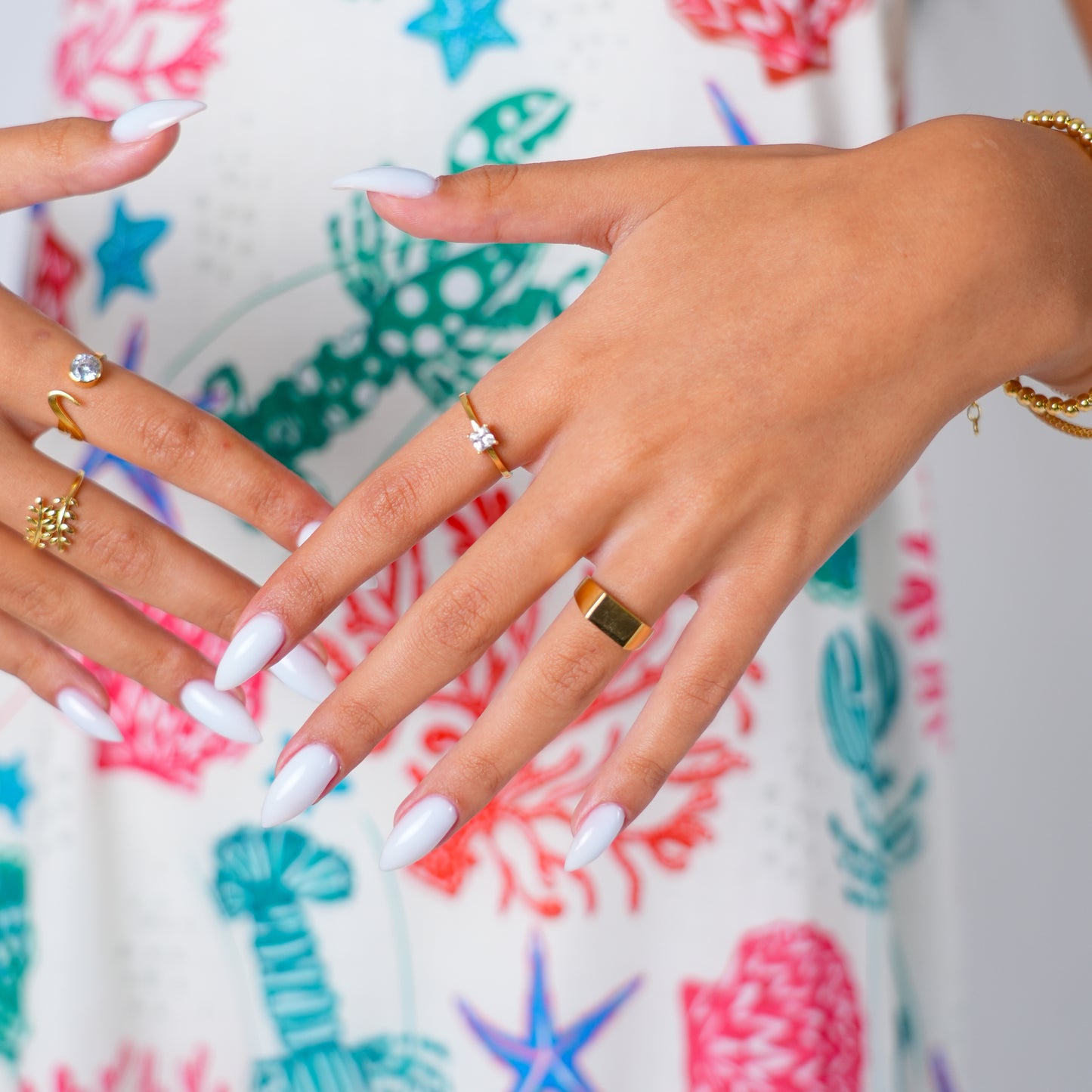 Mini Square Signet Ring