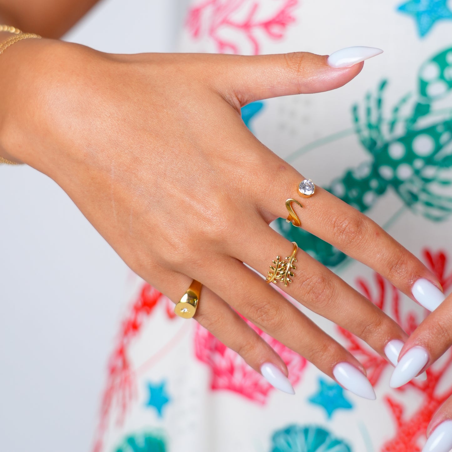 Olive Leaf Ring