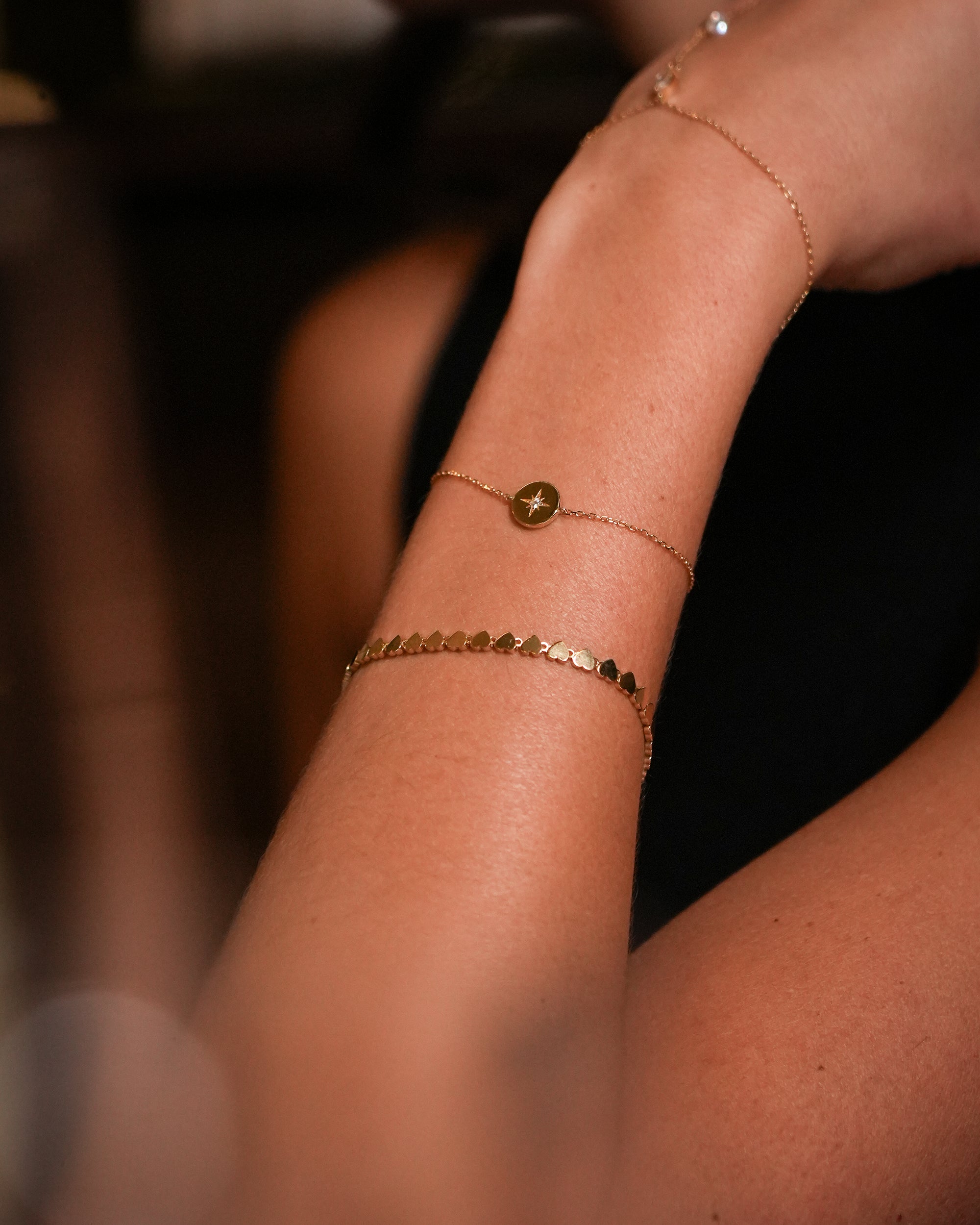 Starburst Coin Bracelet