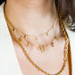 Name With Dangling Letters Necklace