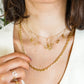 Name With Dangling Letters Necklace