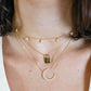 Flower Dangling Necklace