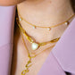 Vertical Letters Necklace