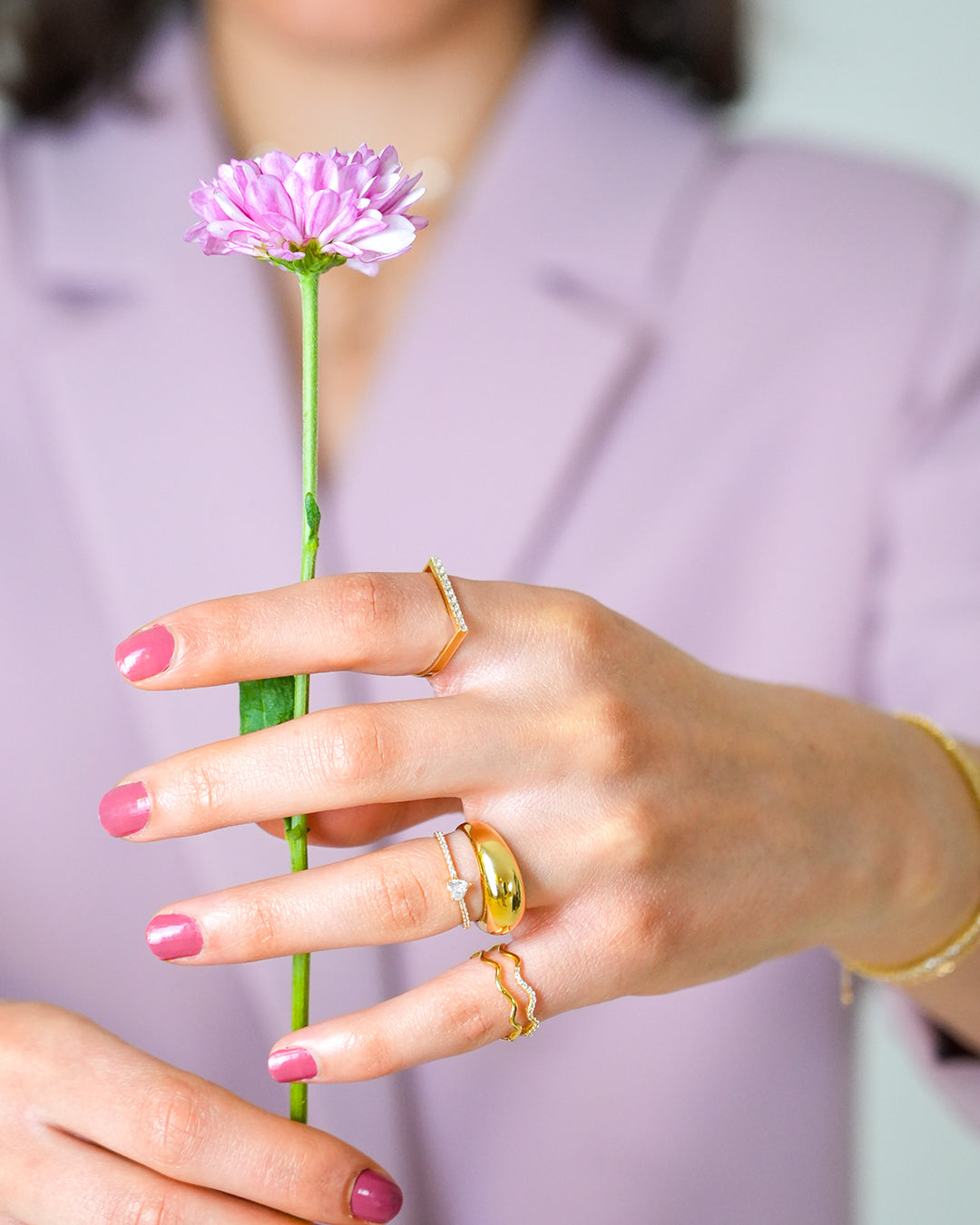 Heart Stone Ring