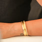 Single Line Diamond Bangle