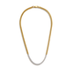 Curb Chain Tennis Necklace 3.5mm