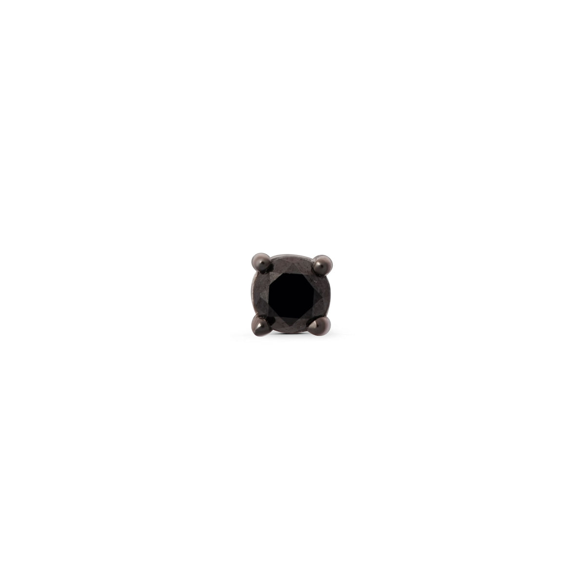 Black Diamond Stud | Black Diamonds: Round cut / 0.18Carats
Metal: 18k gold Black Diamond Stud | Black Diamonds: Round cut / 0.18Carats
Metal: 18k gold