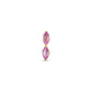 Double Tourmaline Marquise Stud