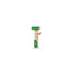 Diamond and Emerald Column Stud