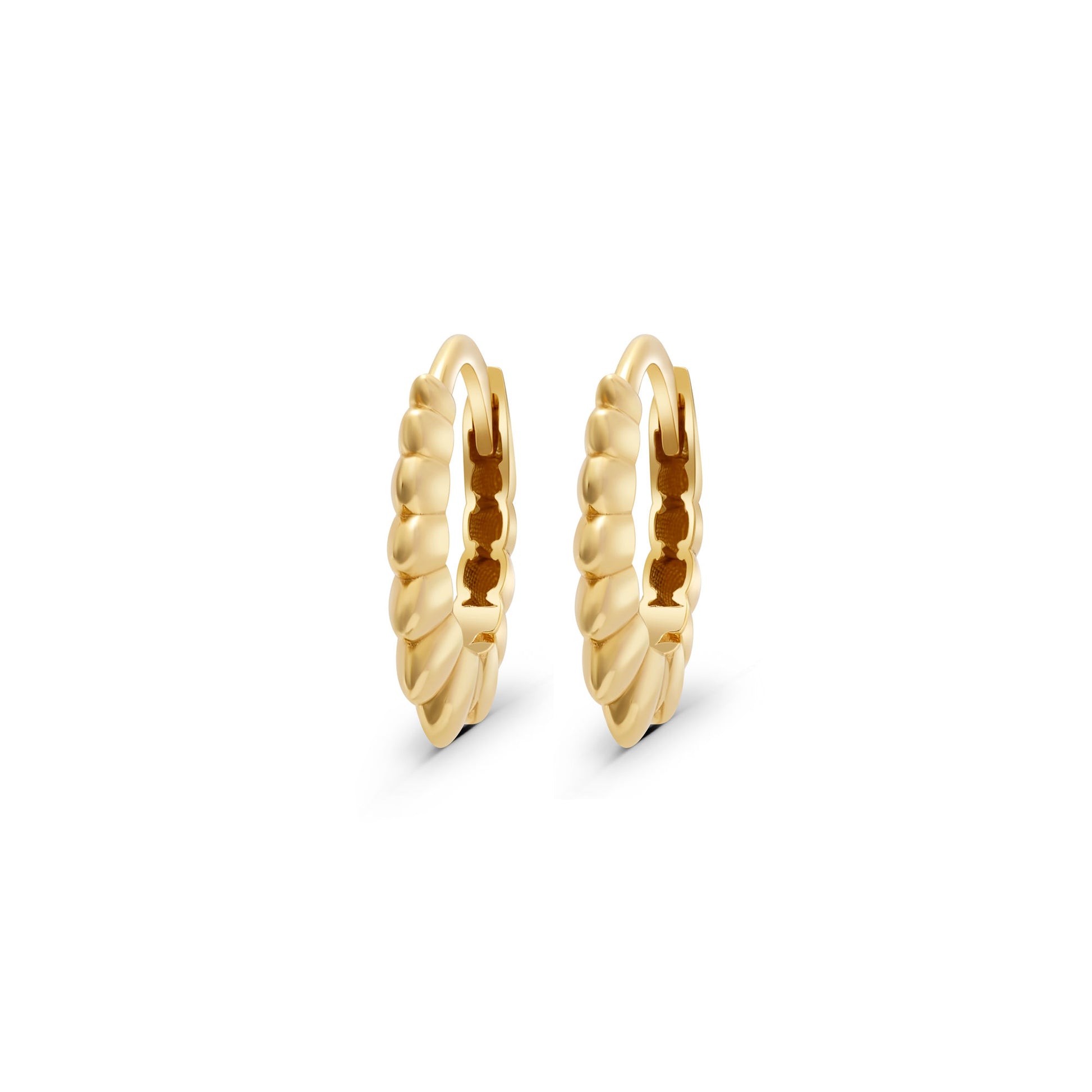 Bubbles Hoops 2.0 | 18-karat gold. Bubbles Hoops 2.0 | 18-karat gold.