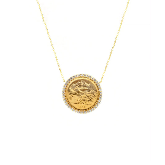 Half Lira Necklace