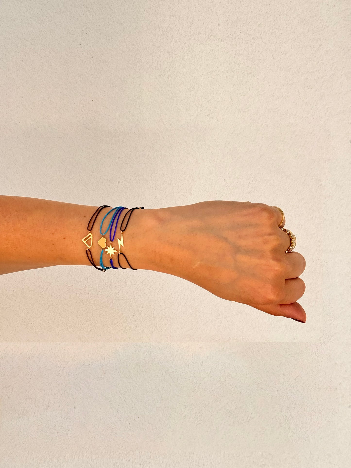 Letter/Shape Thread Bracelet