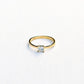 Princess Cut Stone Ring