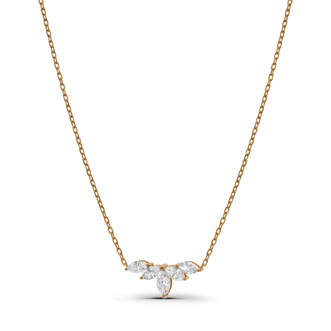 Lab Grown Diamond Wing Necklace