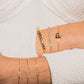 Diamond Letter Chain Bracelet