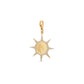 Studded Sun Charm