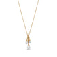 Trio Pearls Drop Necklace