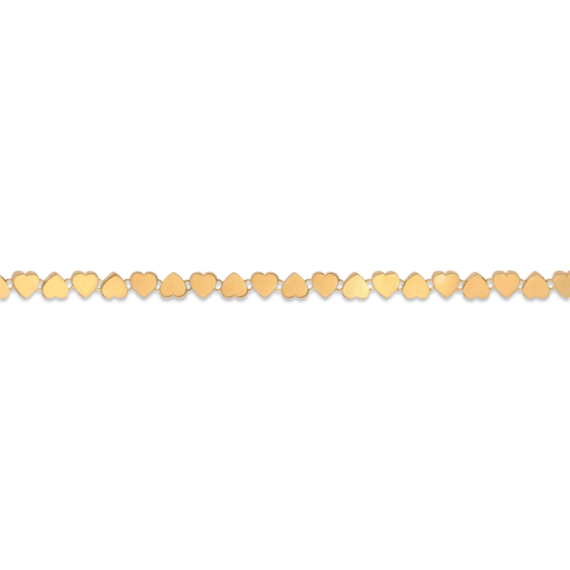 Hearts Chain Bracelet | 18k gold. Hearts Chain Bracelet | 18k gold.