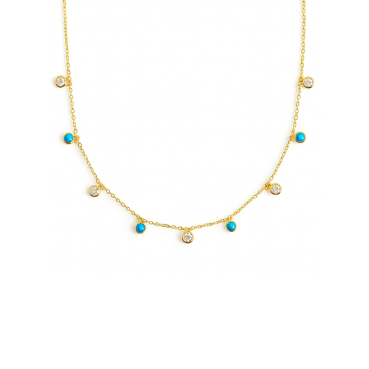 Turquoise Drop Choker/Necklace
