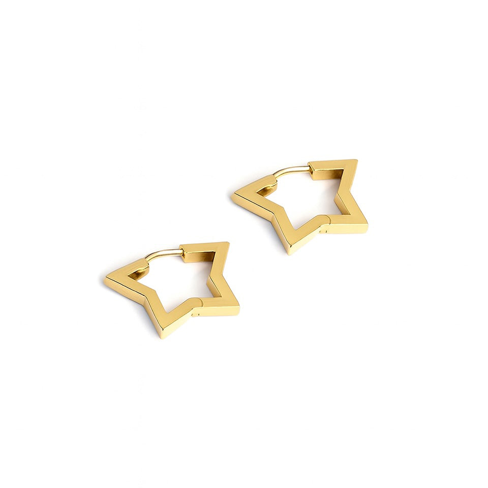 Half Star Hoops